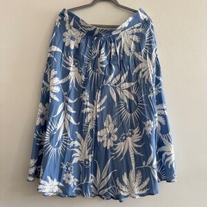 Trashy Diva 40s Skirt in Bon Voyage print size 18